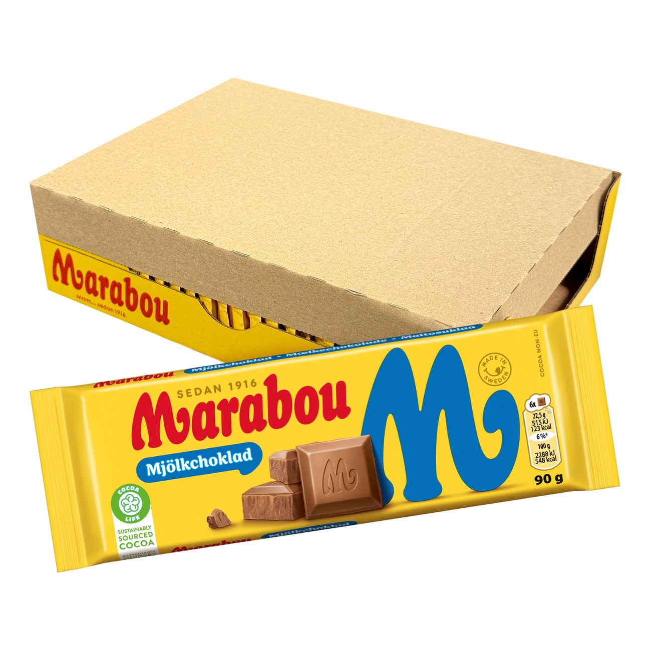 Marabou Mjölkchoklad Chokladkakor Storpack