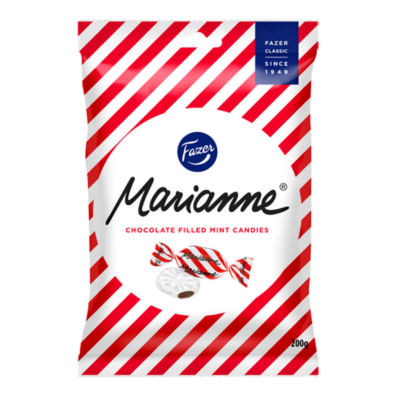 Marianne i pose