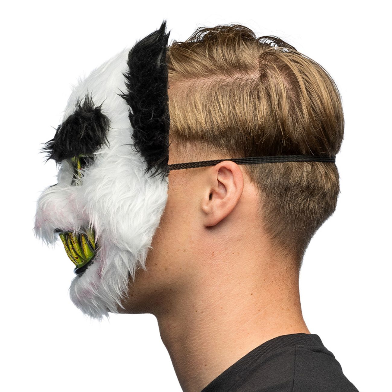 Mask Plysch Läskig Panda