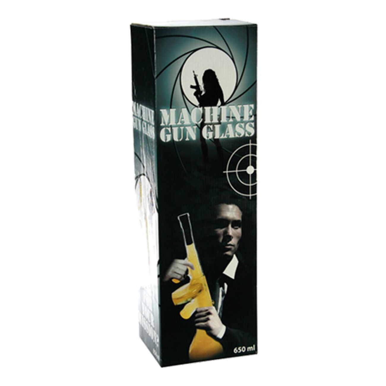 Tommy Gun Glasflaska