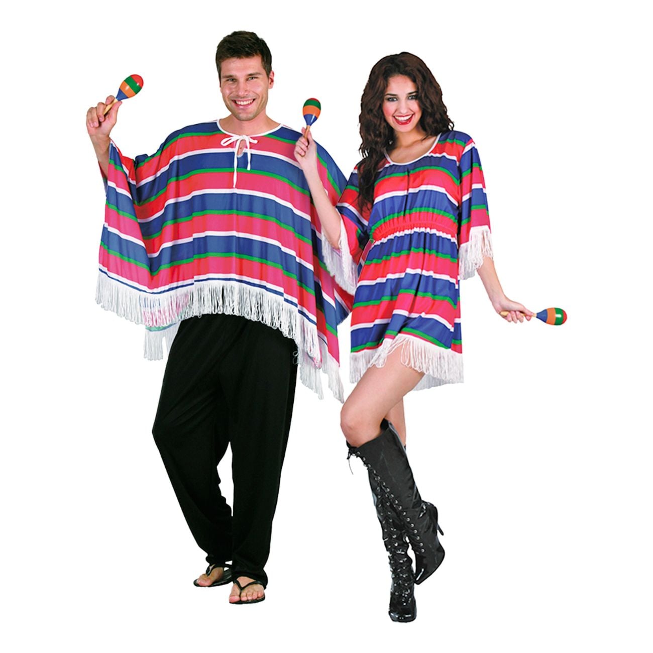 Mexikansk Tjej Maskeraddräkt