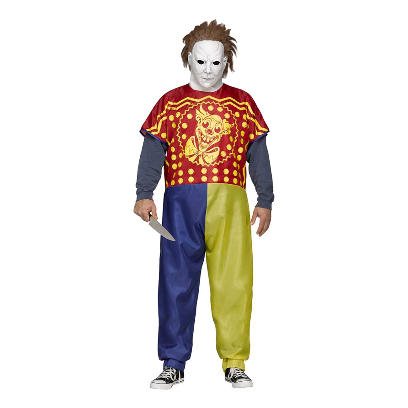 michael-myers-clown-maskeraddrakt-1