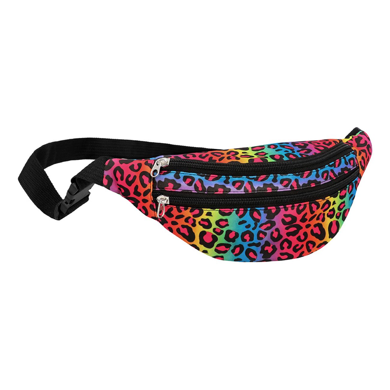 Midjeväska UV Leopard