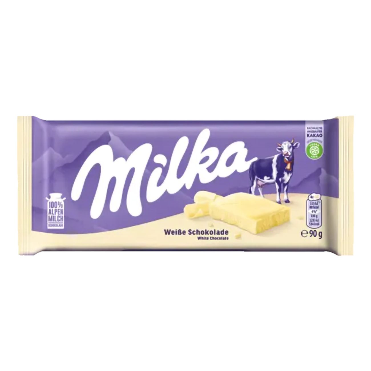 Milka Vit Chokladkaka