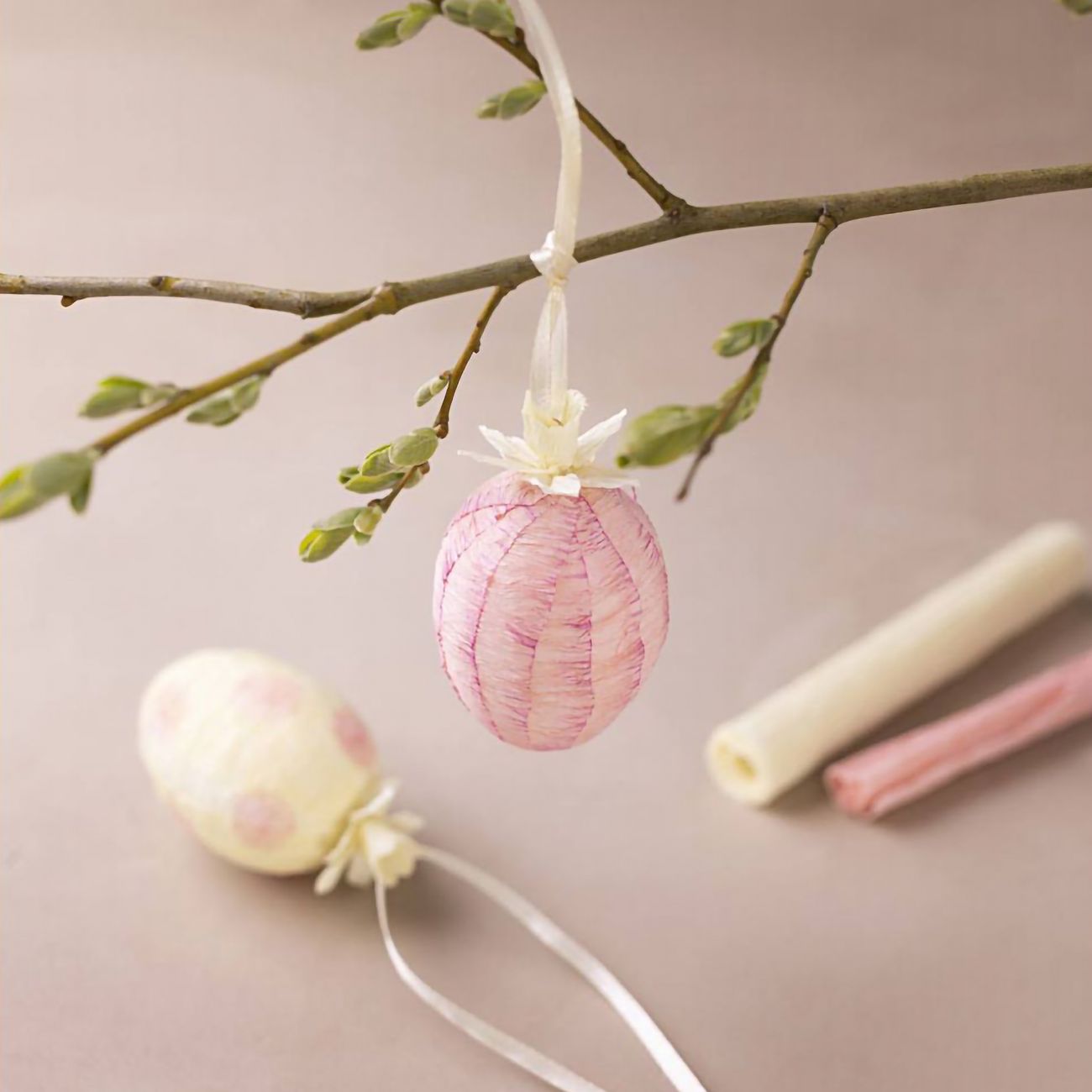 Mini DIY Kit Crepepapper Påskägg