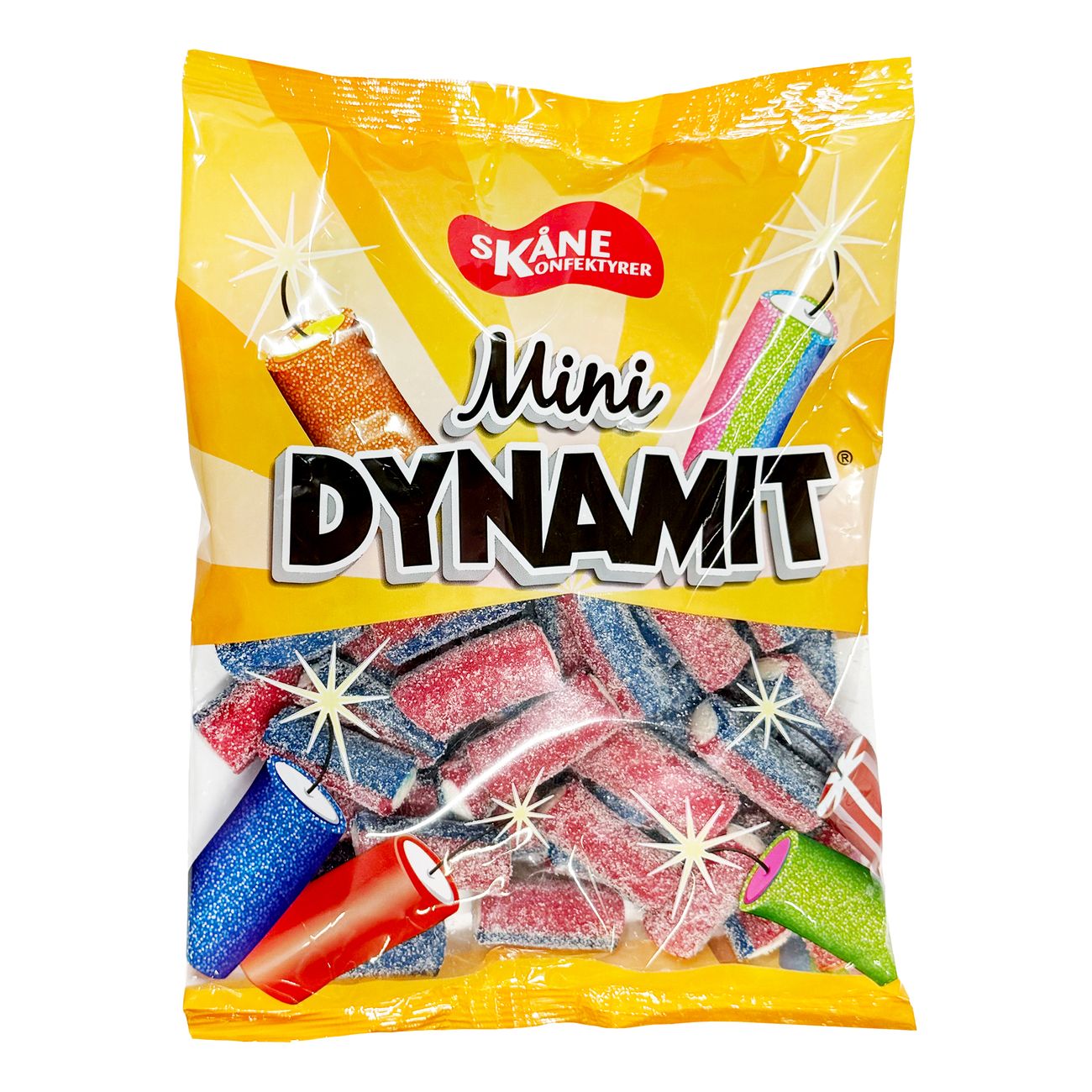 Minidynamit Röd & Blå Storpack