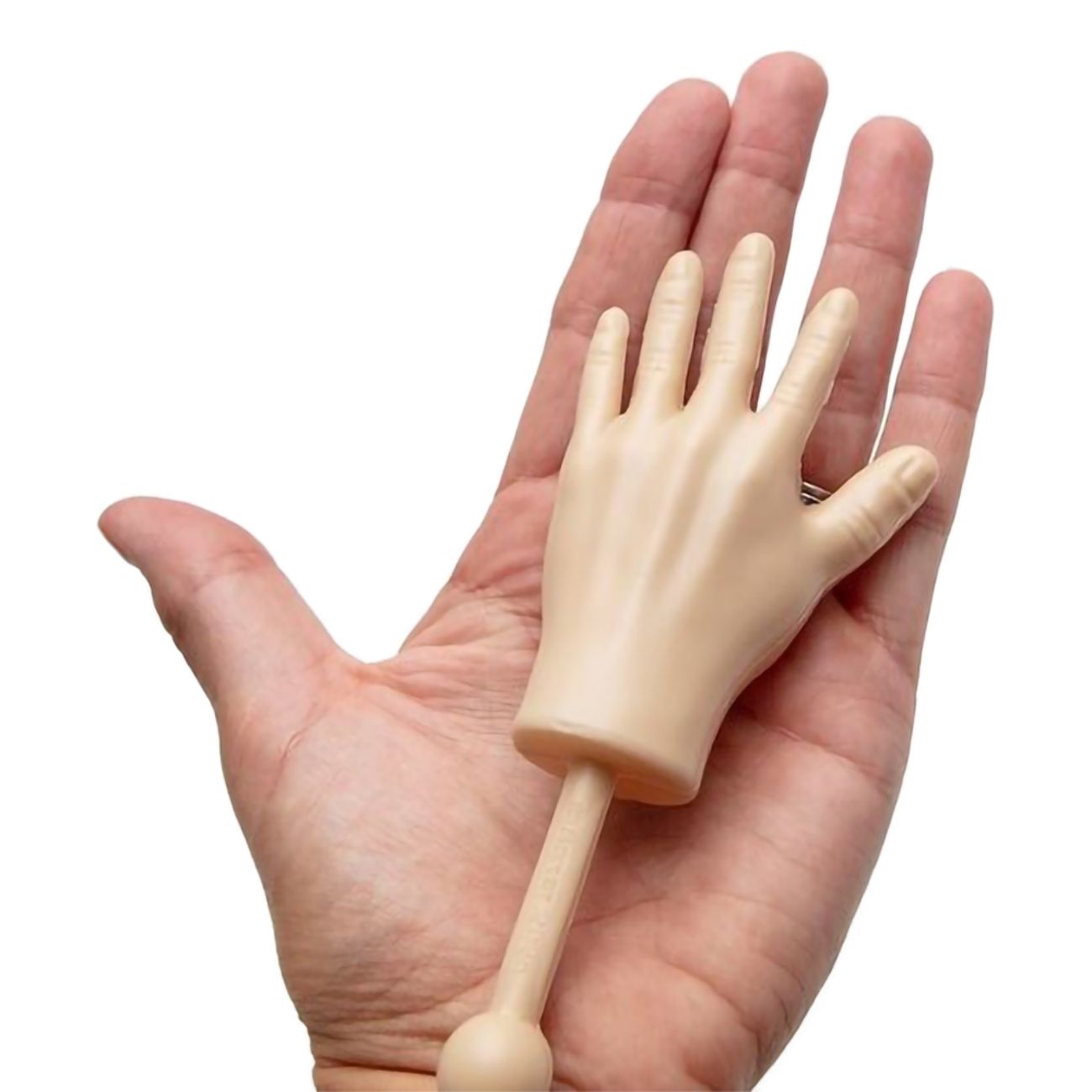 Minihänder på Pinne