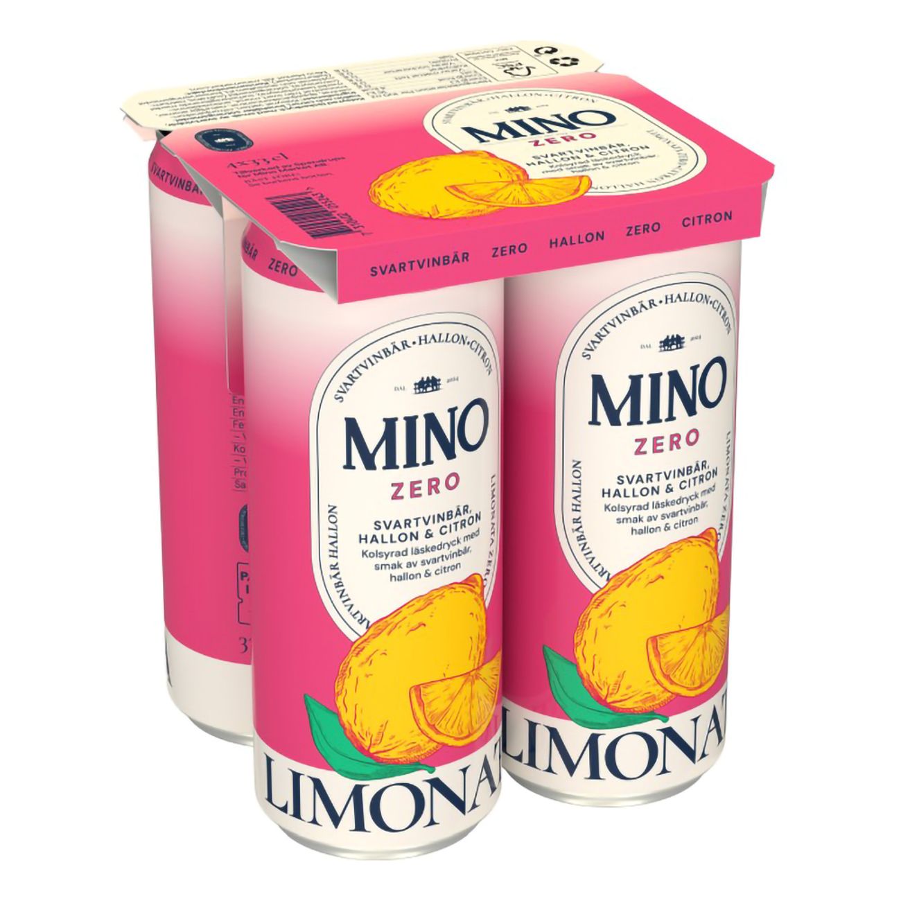 Mino Hallon Svartvinbär Zero