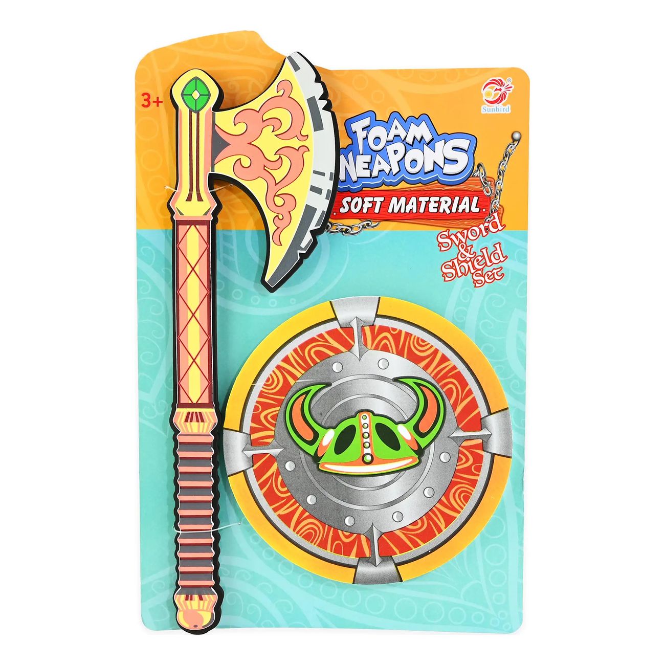Mjuk Yxa & Sköld Viking för Barn