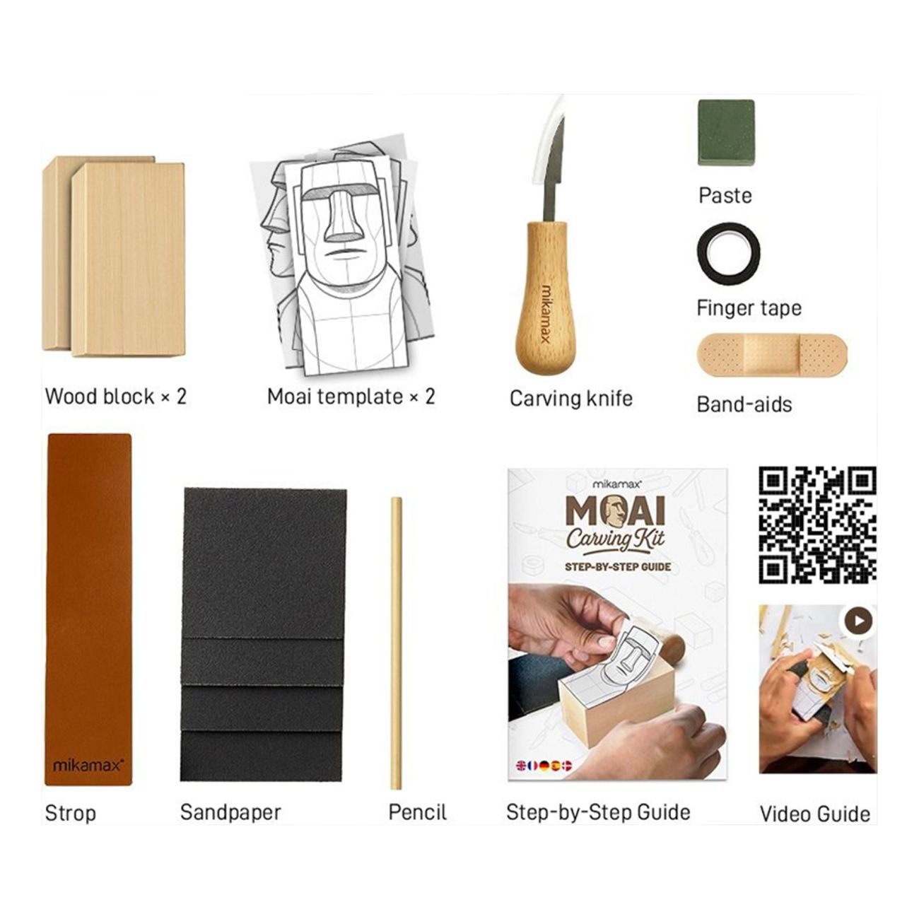 Moai Carving Kit