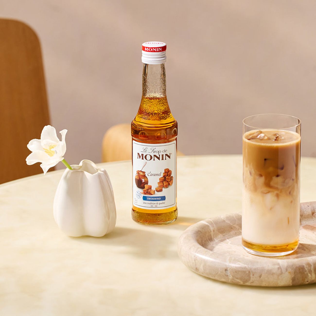 Monin Sugarfree Caramel Syrup