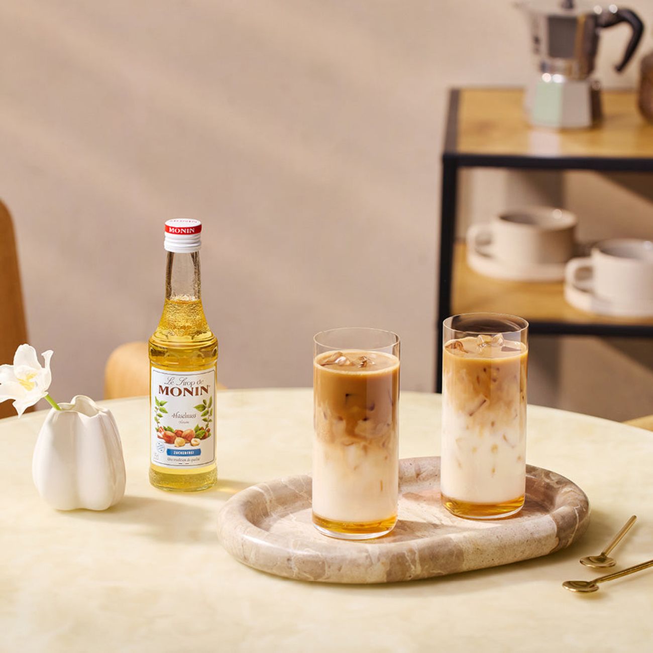Monin Sugarfree Hazelnut Syrup