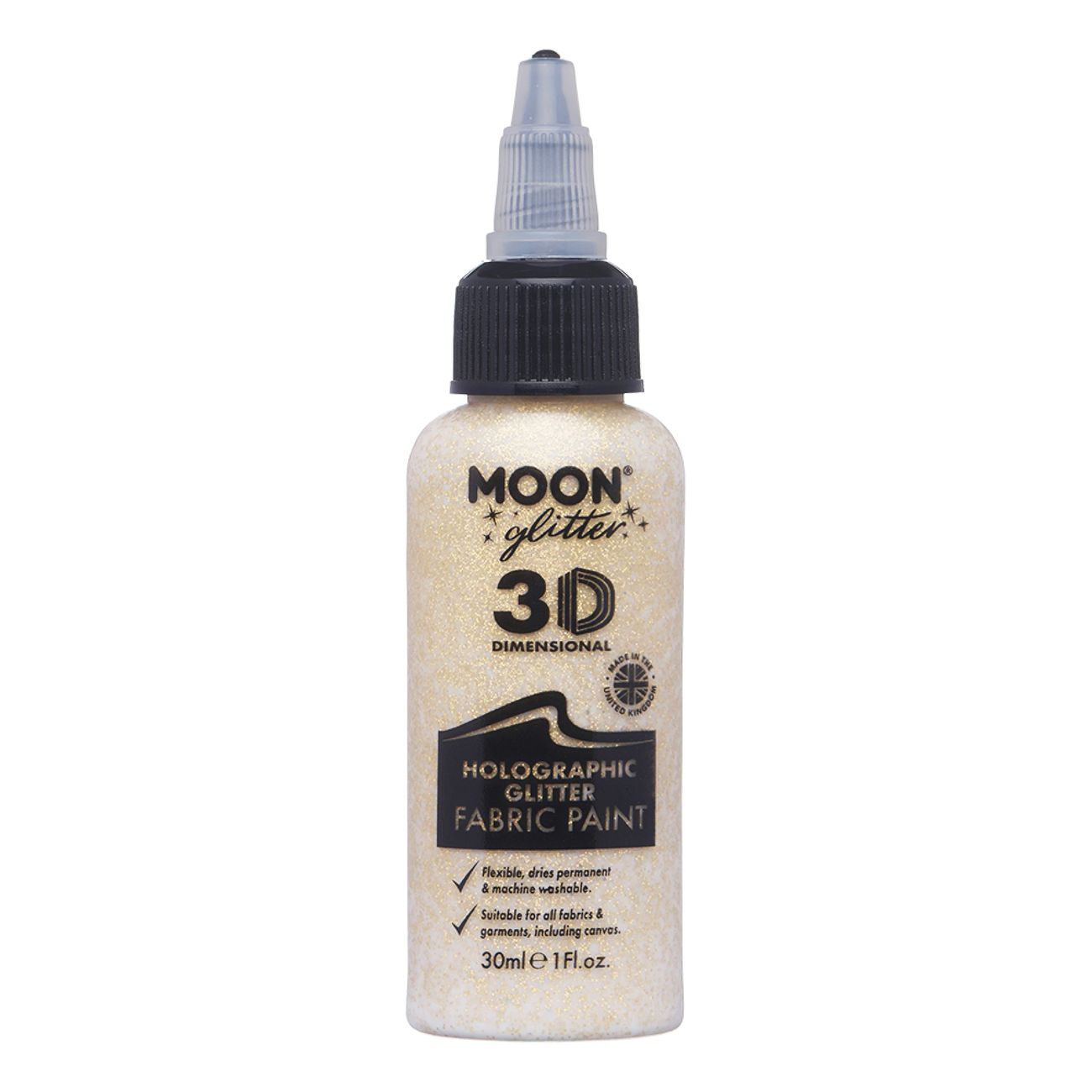 Moon Creations Holographic Glitter Fabric Paint