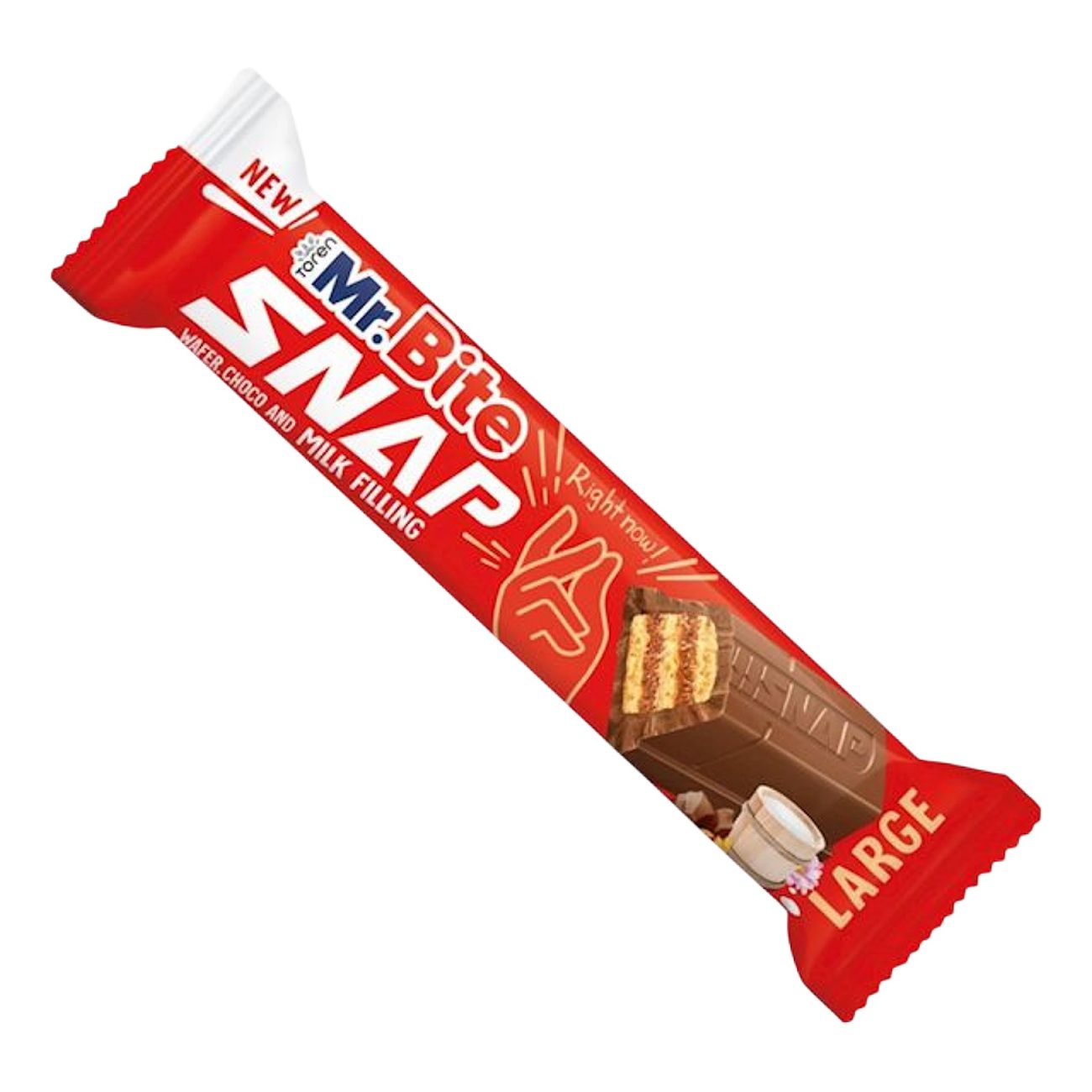 Mr. Bite Snap Mjölkchoklad Storpack