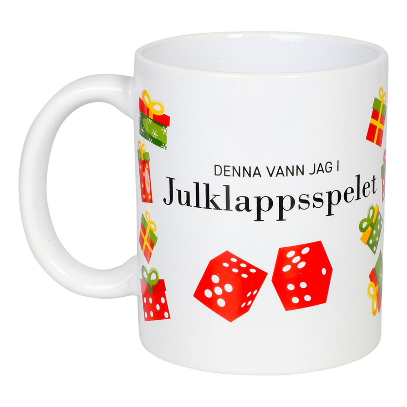 Mugg Denna Vann Jag I Julklappsspelet