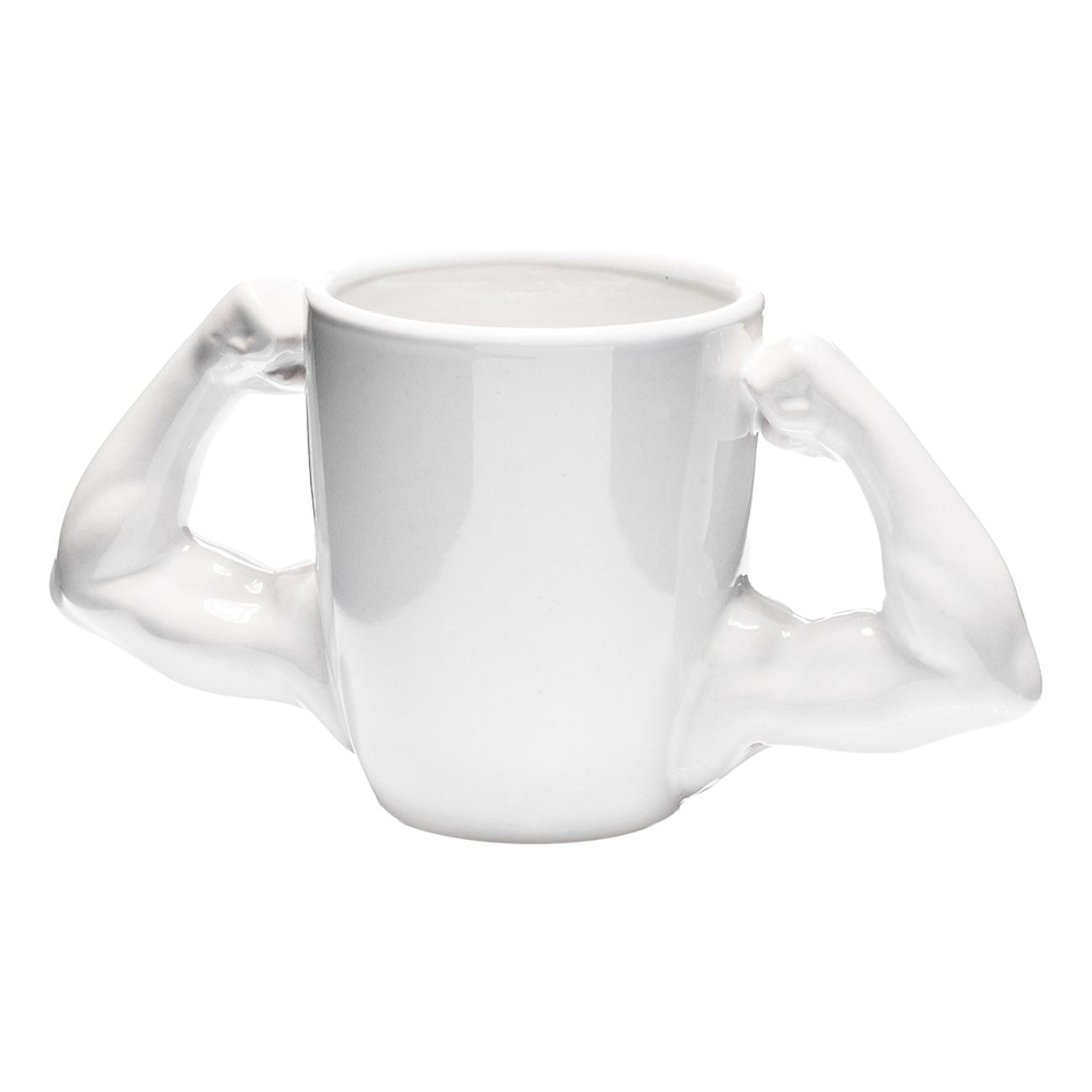 Muskelmugg Vit