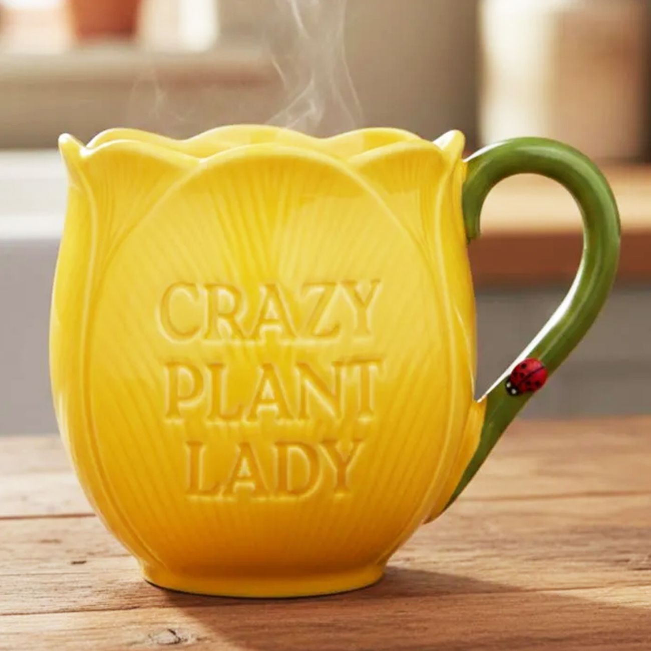 Mugg Tulpan Crazy Plant Lady