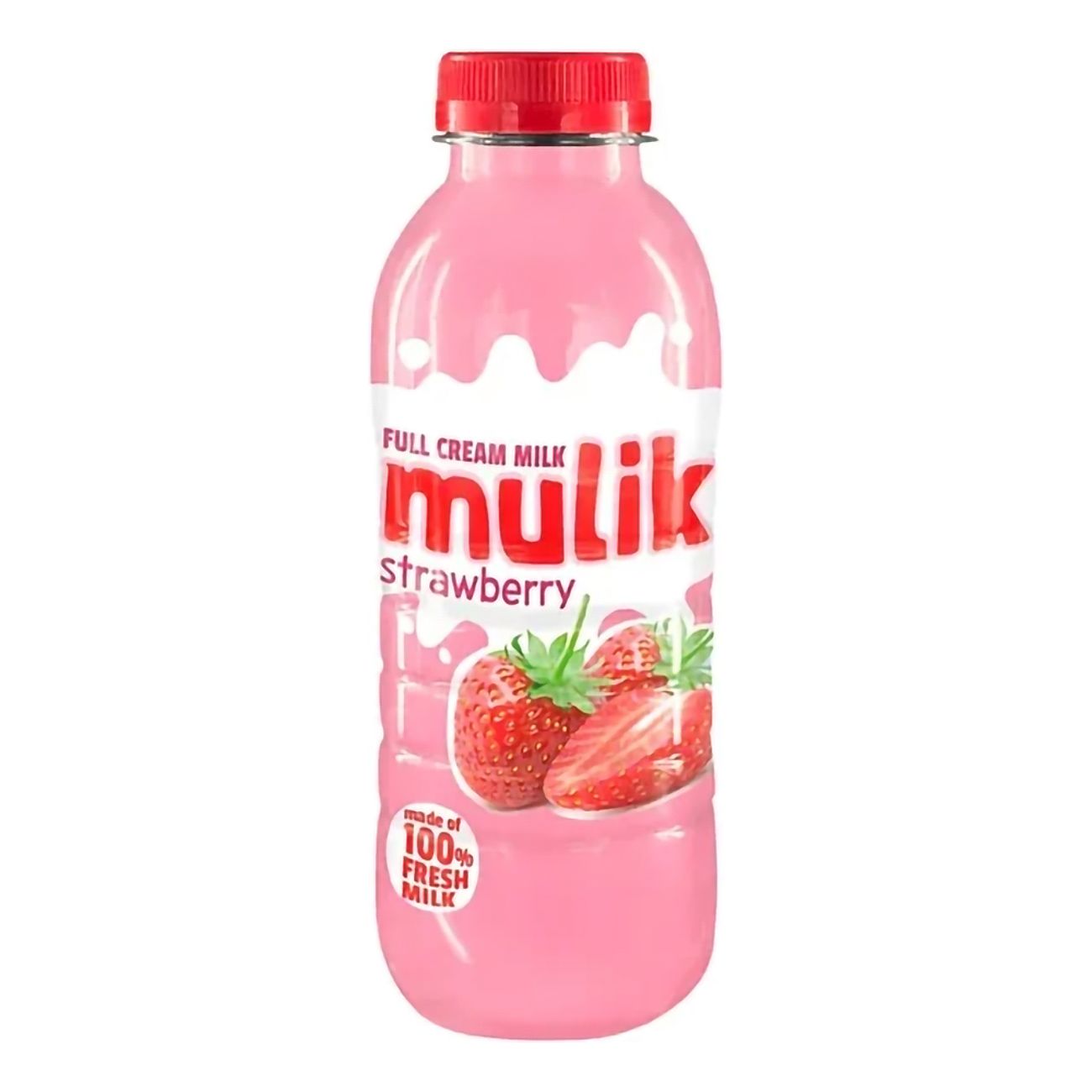 Mulik Jordbær Melkedrikk