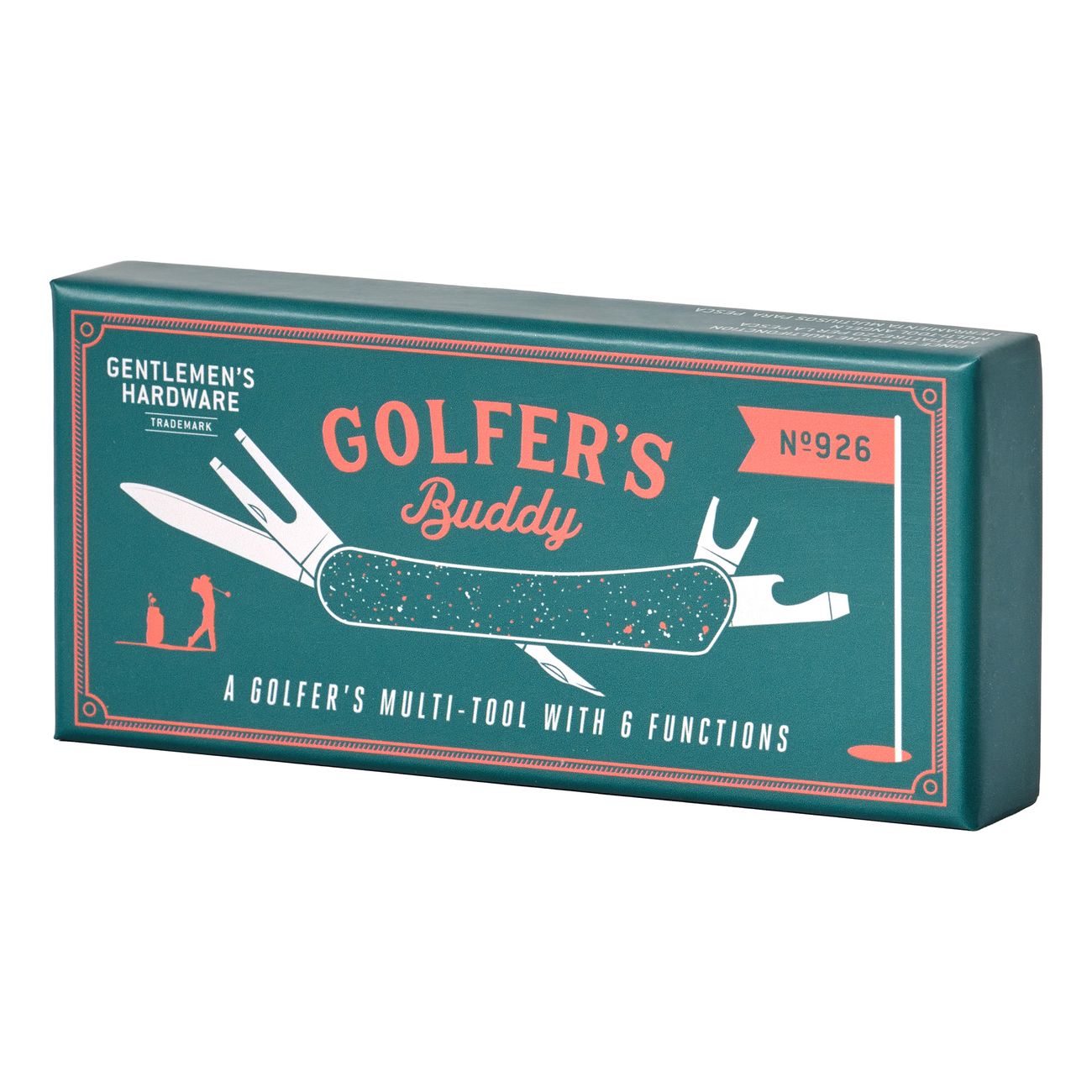 Multiverktyg för Golfaren- Golfer's Bu