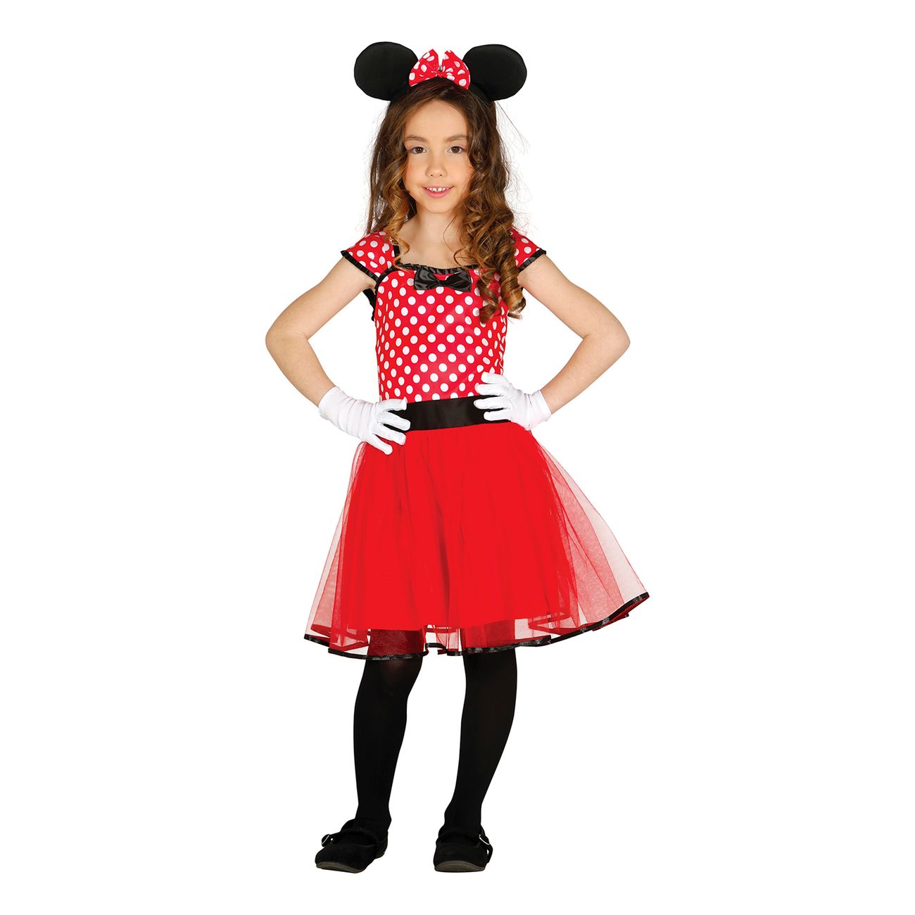 Tecknad Mus Klänning Barn Maskeraddräkt