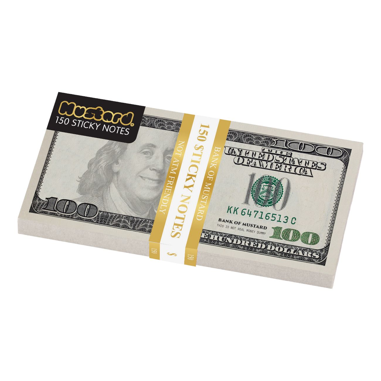 Mustard Cash Sticky Notes