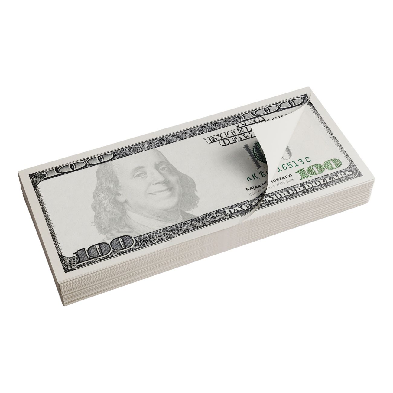 Mustard Cash Sticky Notes