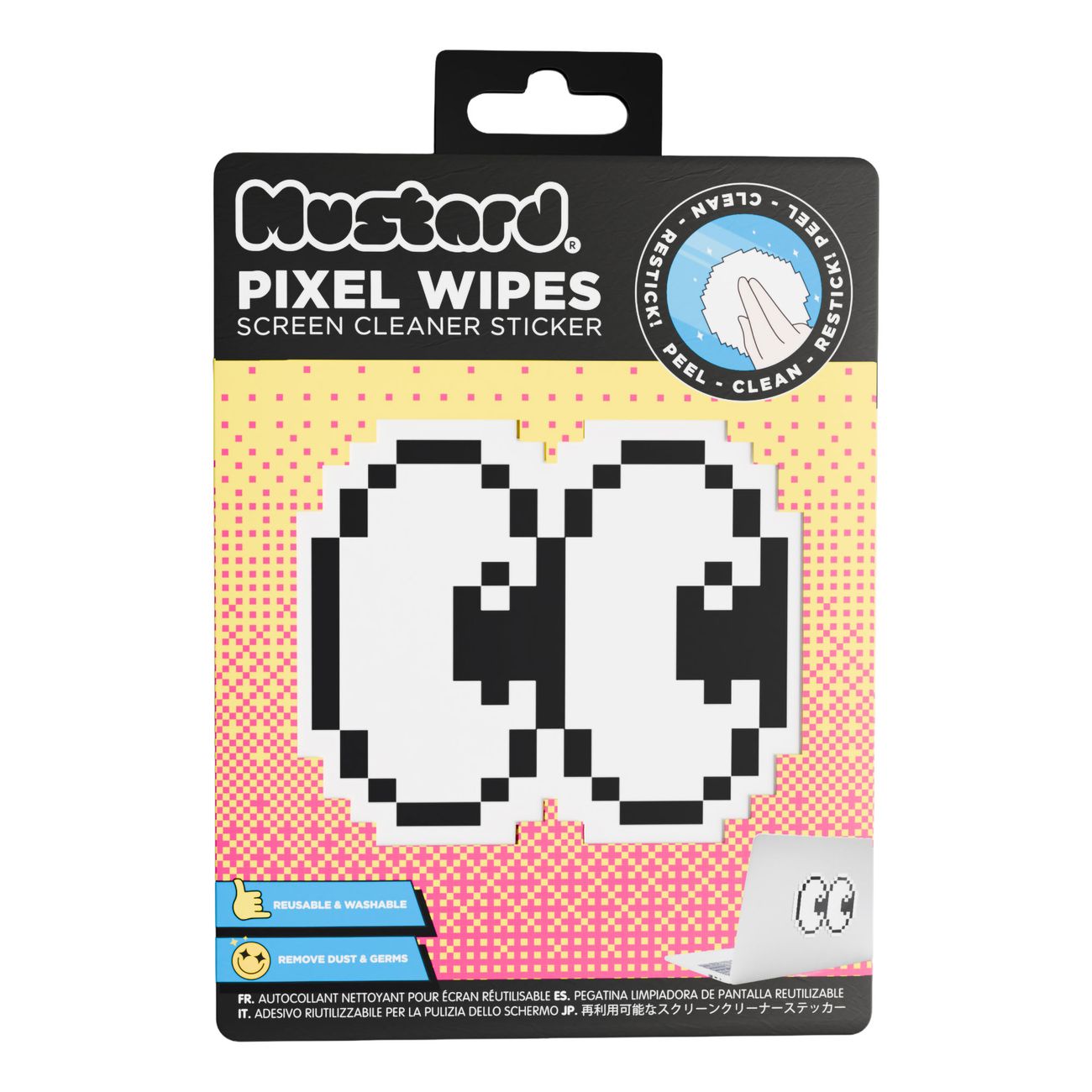 Mustard Googly Pixel Wipes Skærmrengøring