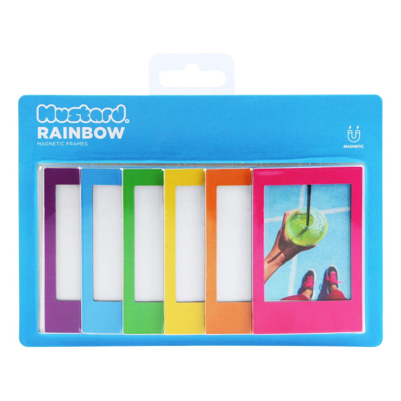 Mustard Magnetiska Ramar Polaroid