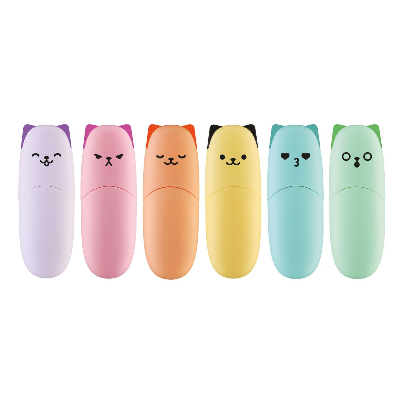 Mustard Överstrykningspenna Kitty Cats Pastell