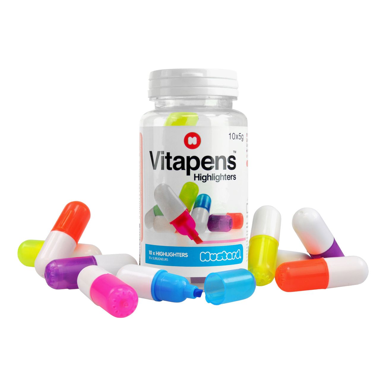 Mustard Överstrykningspenna Vitapens