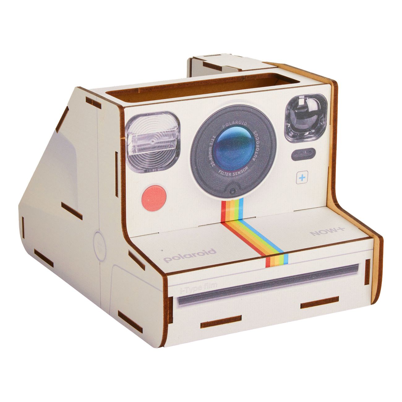 Mustard Polaroid Skrivebordsorganisator