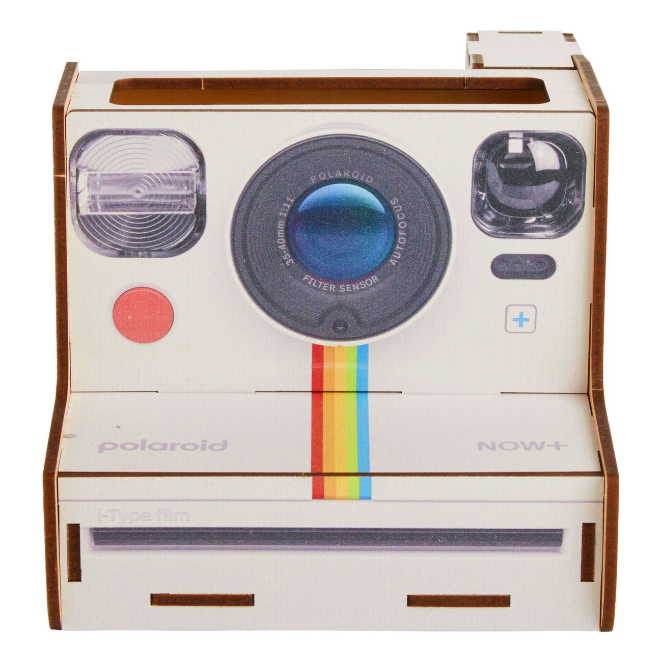 Mustard Polaroid Skrivebordsorganisator