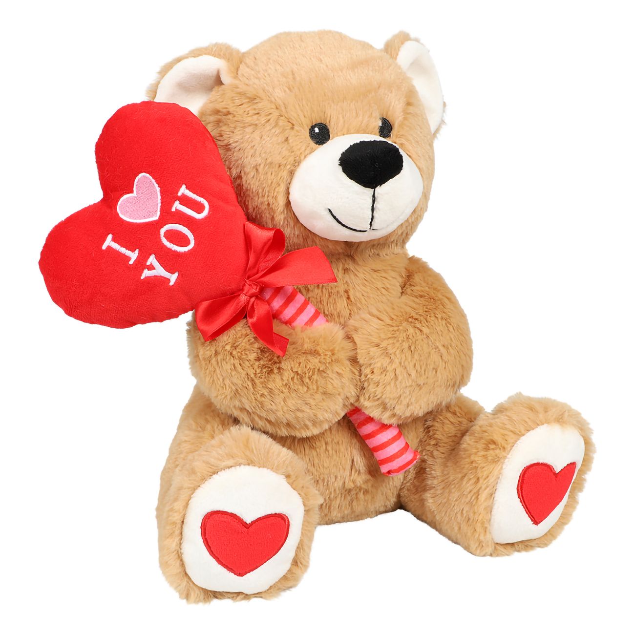 Nallebjörn med Hjärtballong I Love You