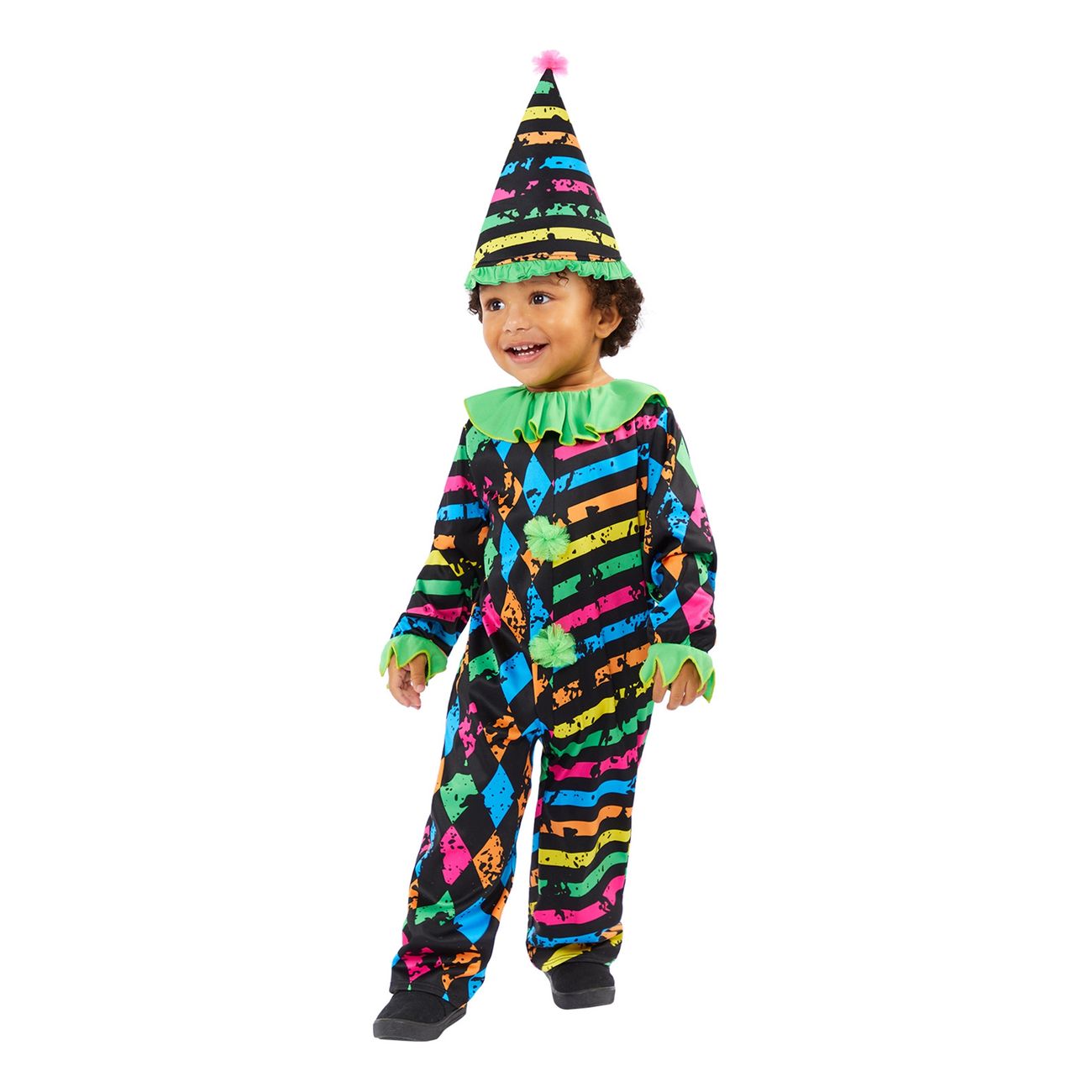 neon-clown-bebis-maskeraddrakt-s-98395-1