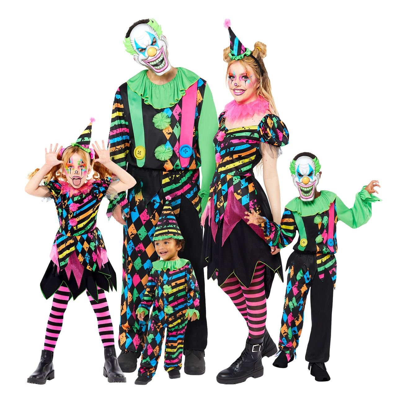 neon-clown-bebis-maskeraddrakt-s-98395-4