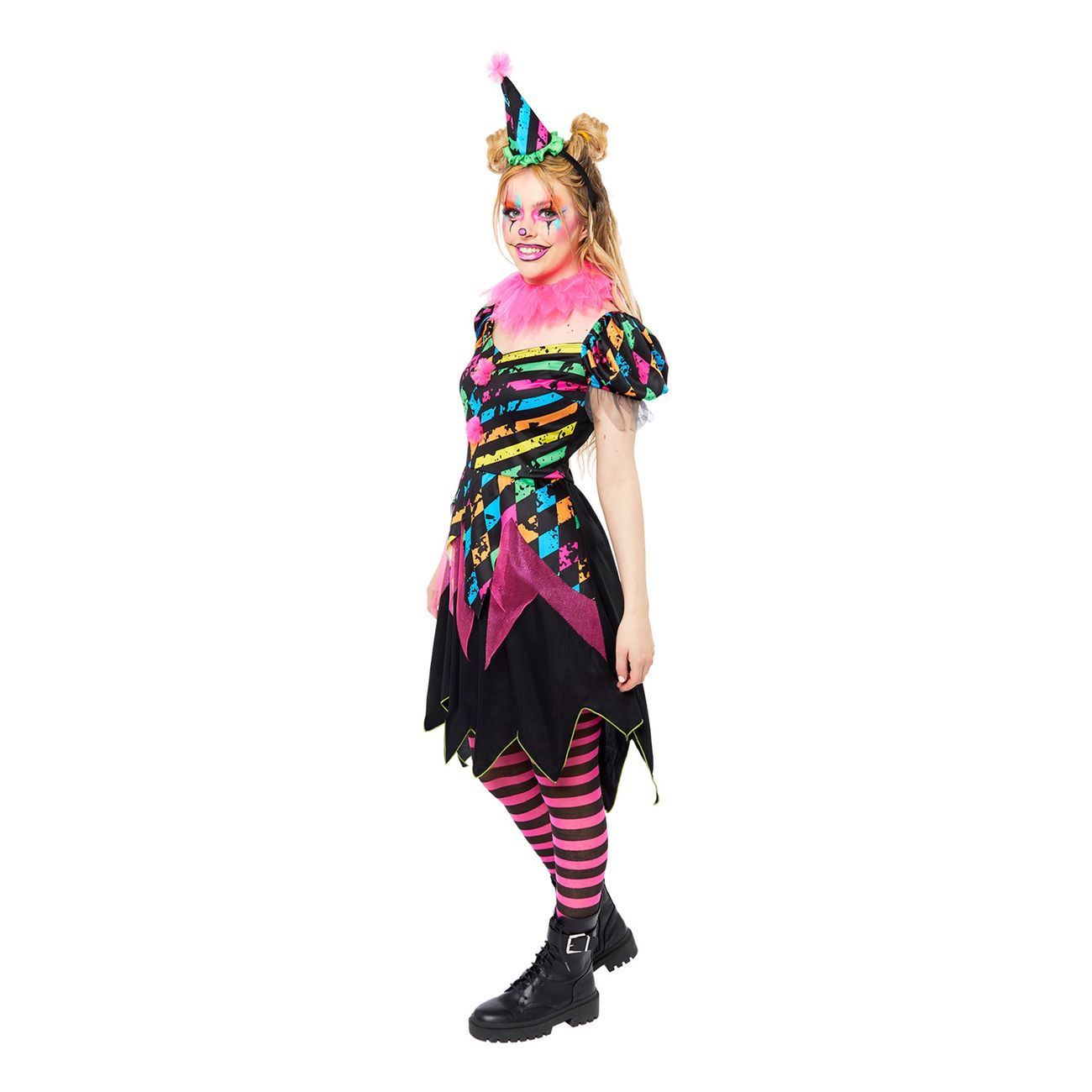 neon-clown-klanning-maskeraddrakt-98398-4