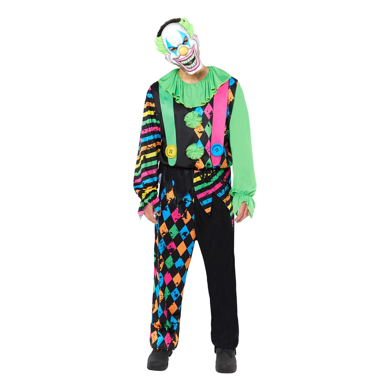 neon-clown-maskeraddrakt-sa-98389-1