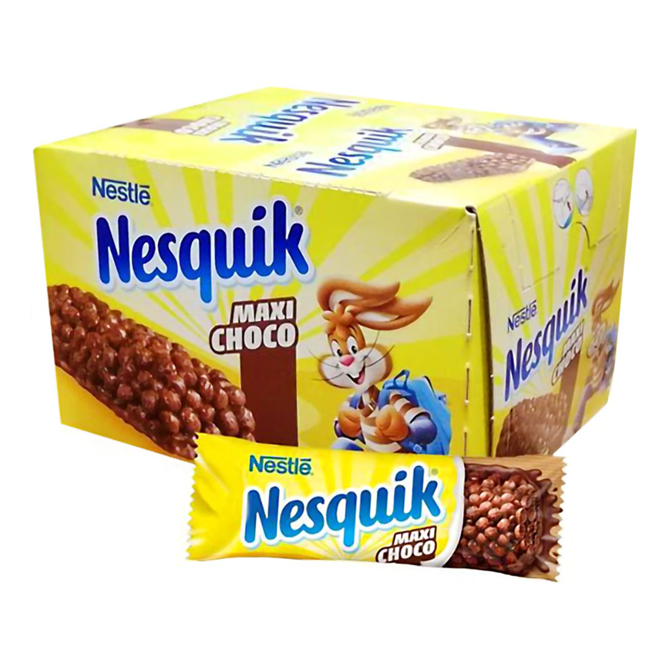 Nesquik Maxi Choco Bar Storpakning