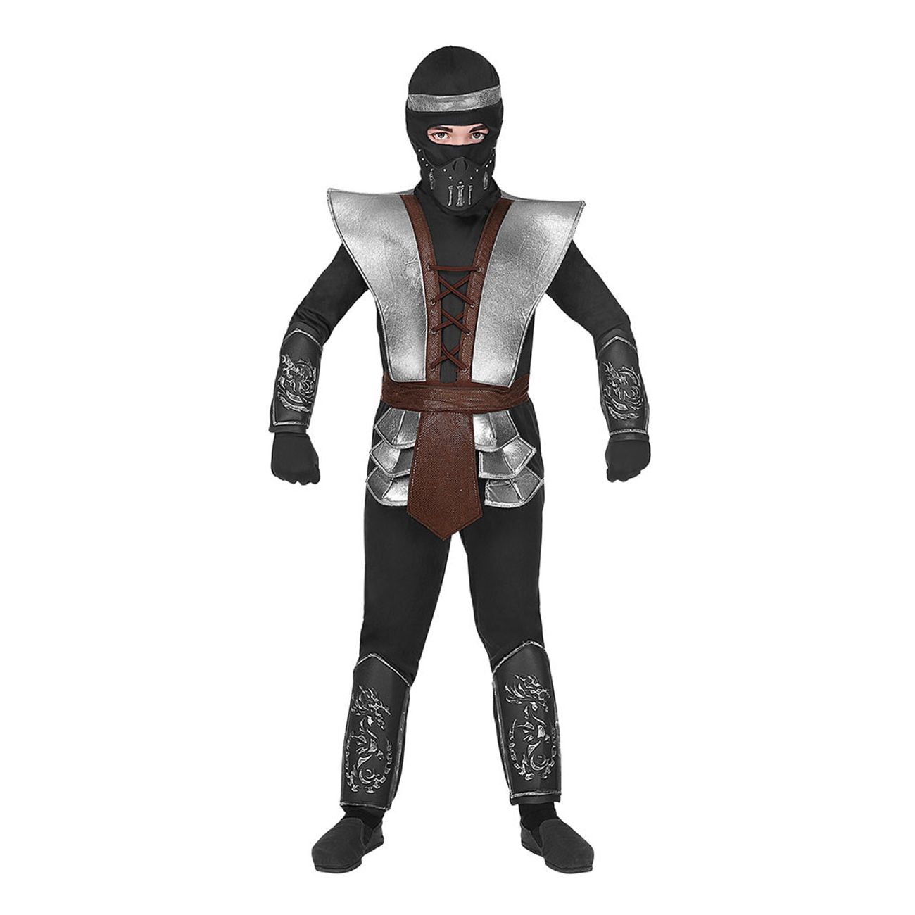 ninja-halloween-barn-maskeraddrakt-1