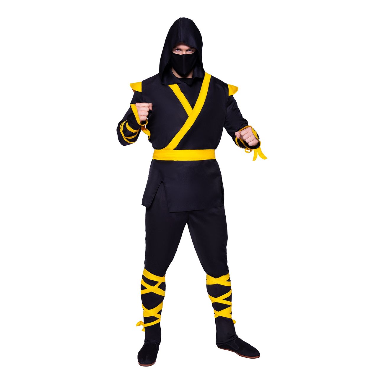 ninja-svartgul-maskeraddrakt-97627-1