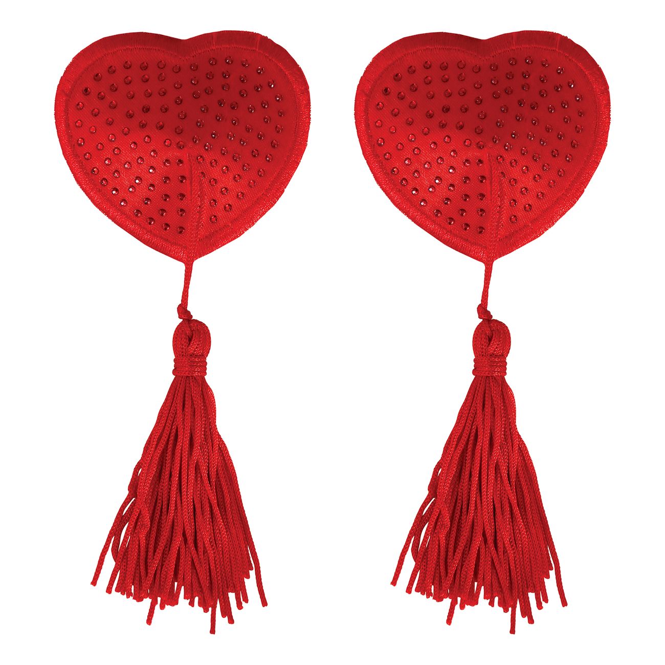 Nipple Covers Hjärta med Tofs