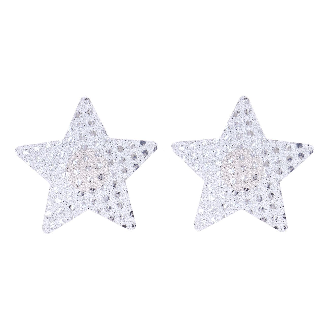 Nipple Covers Stjärnor Silver