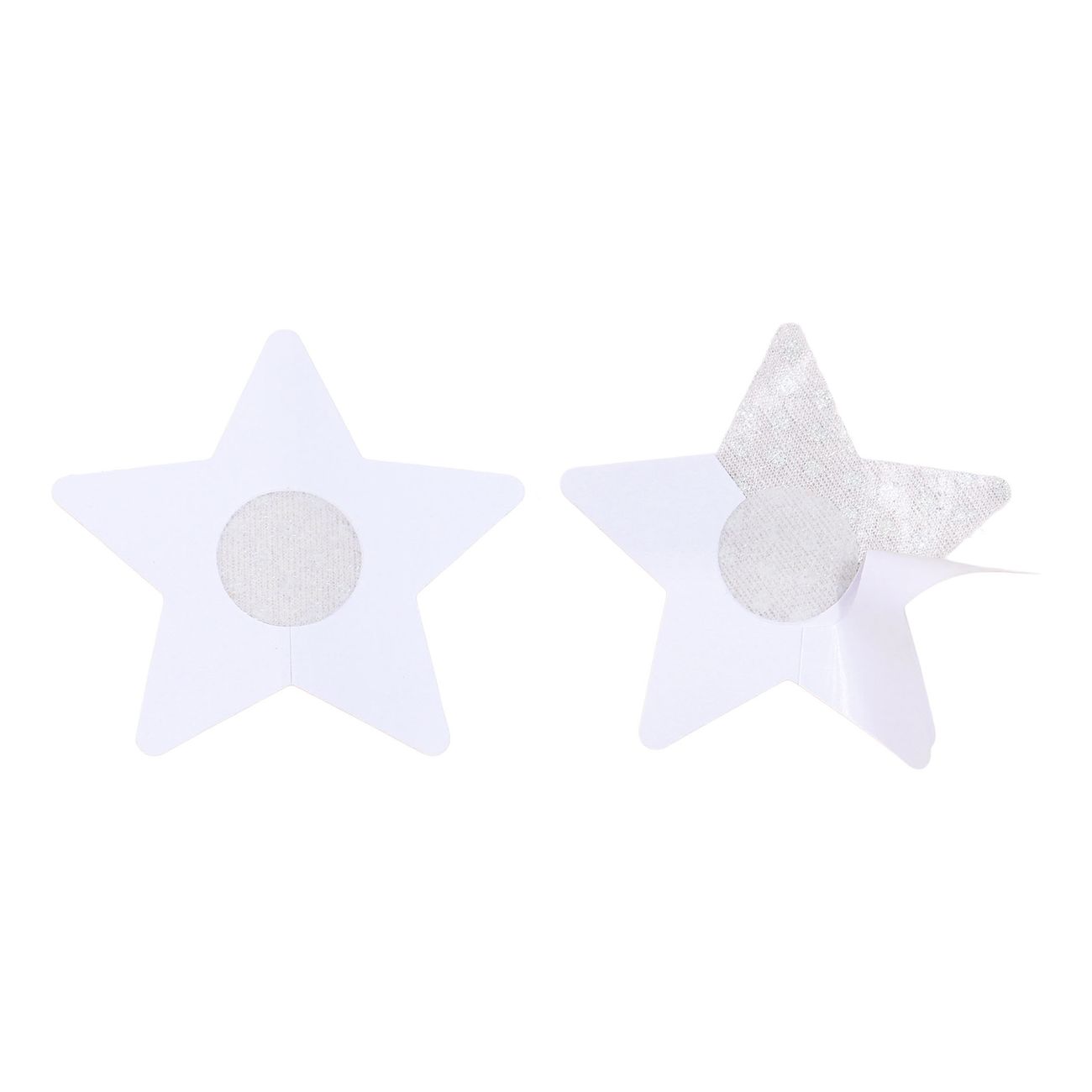 Nipple Covers Stjärnor Silver