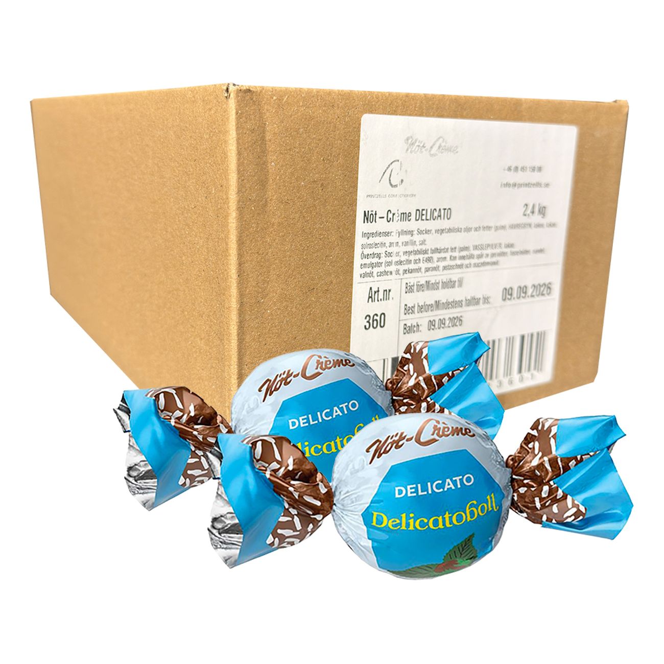 Nöt-Créme Delicato Pralin Storpack