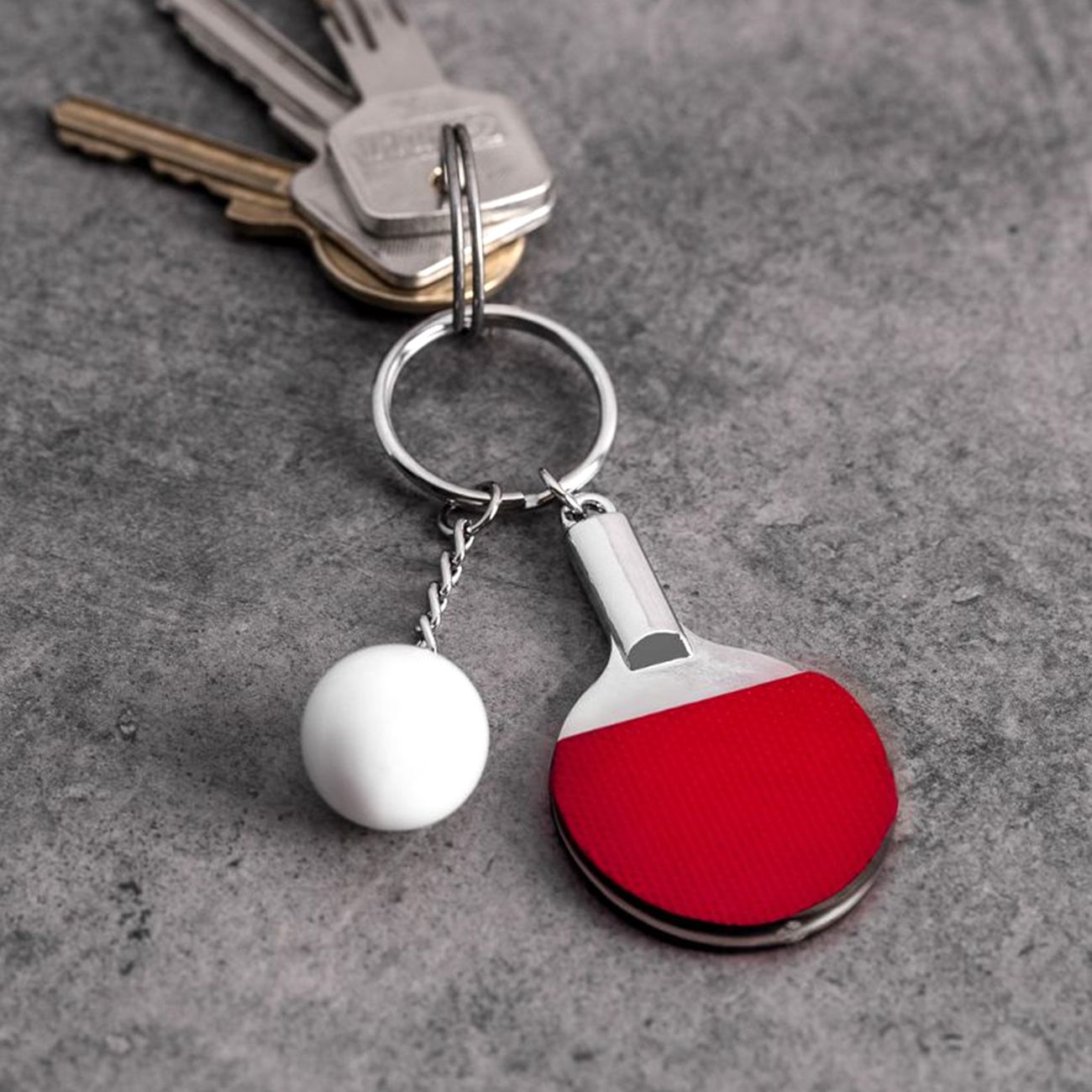 Nyckelring Bordtennis