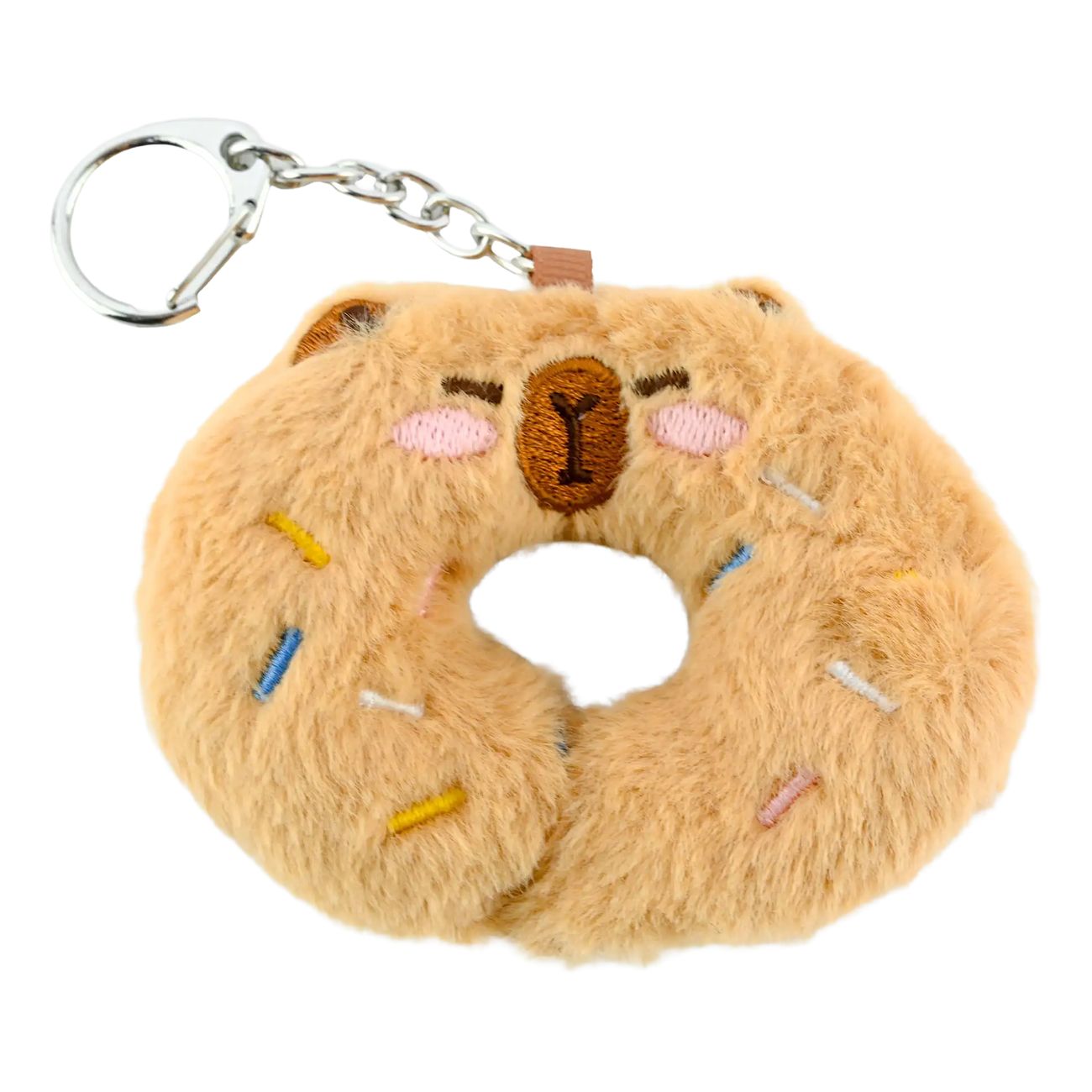 Nyckelring Capybara Donut