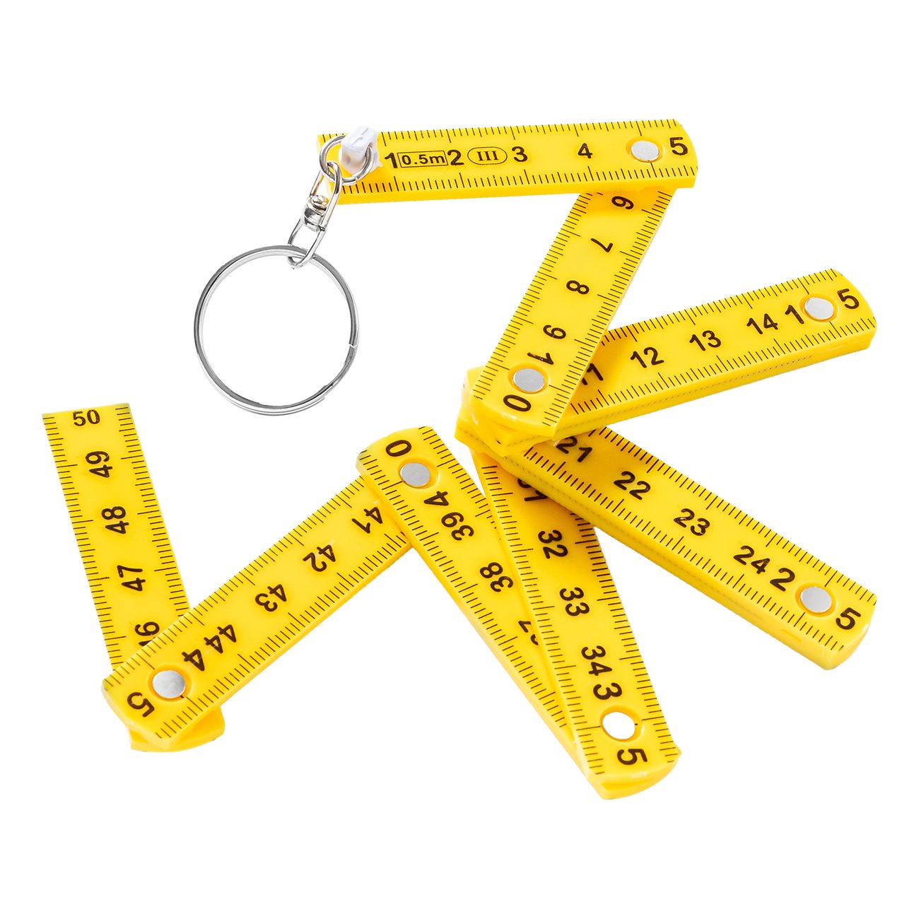 Nyckelring Tumstock Vikbar