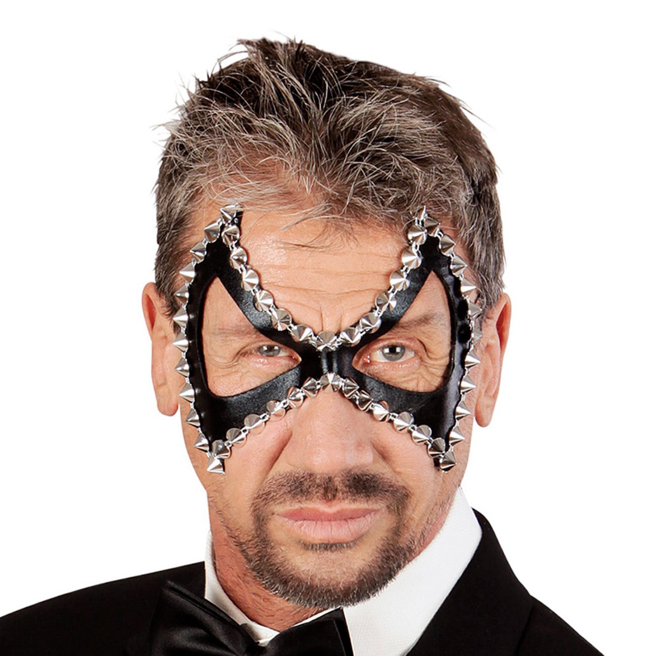 Ögonmask med Nitar Diabolsk