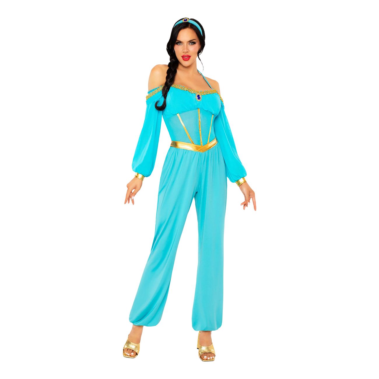 Ökenprinsessa Jumpsuit Deluxe Maskeraddräkt