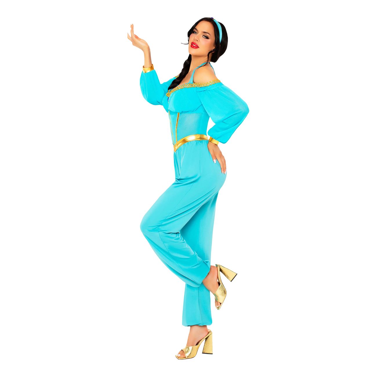 Ökenprinsessa Jumpsuit Deluxe Maskeraddräkt